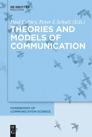 Cover of Theories and Models of Communication