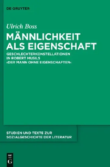 Cover of Männlichkeit ALS Eigenschaft
