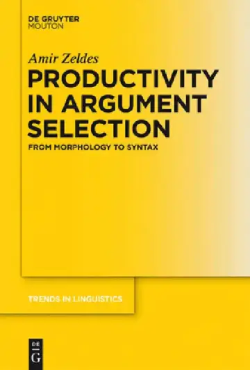 Cover of Productivity in Argument Selection