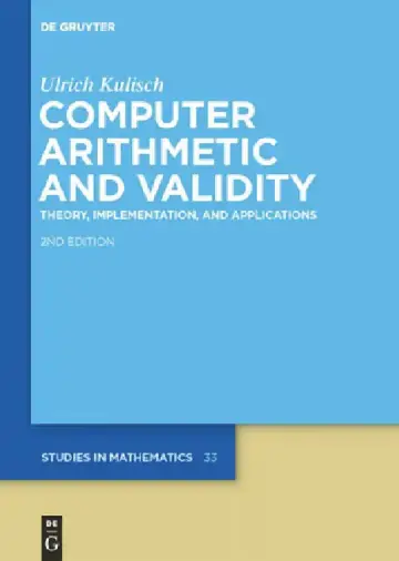 Cover of Computer Arithmetic and Validity