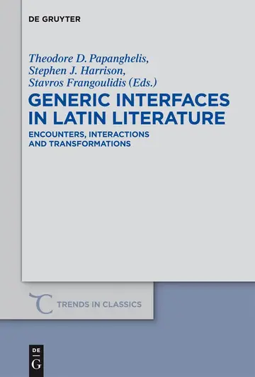 Cover of Generic Interfaces in Latin Literature