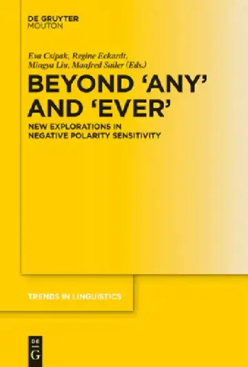 Cover of Beyond 'Any' and 'Ever'