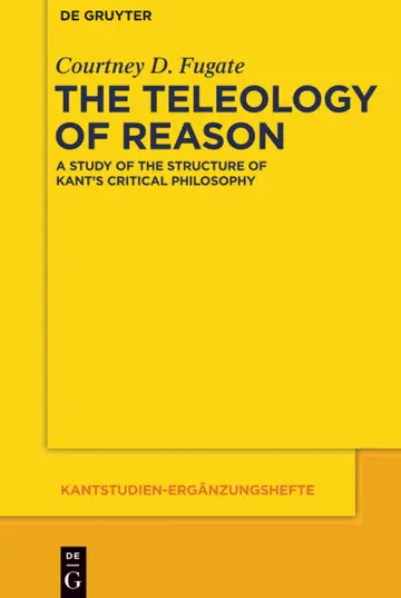 Cover of The Teleology of Reason