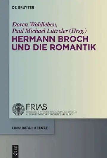 Cover of Hermann Broch Und Die Romantik