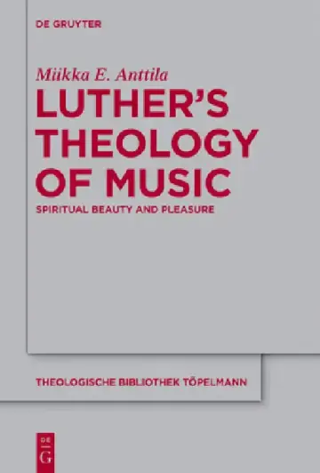 Cover of Luther's Theology of Music