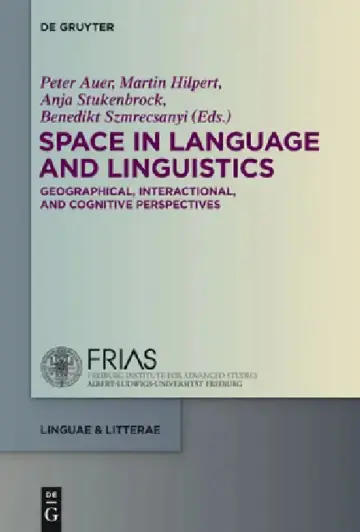Cover of Space in Language and Linguistics