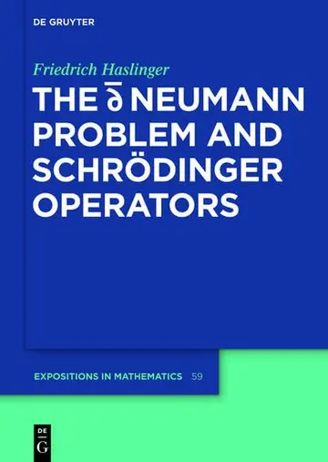 Cover of The D-Bar Neumann Problem and Schrodinger Operators