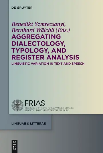 Cover of Aggregating Dialectology, Typology, and Register Analysis