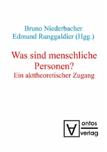 Cover of Was sind menschliche Personen?
