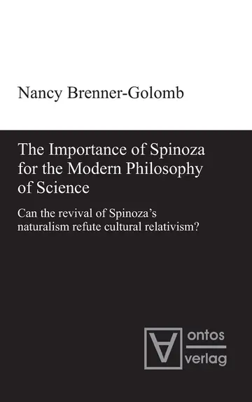 Cover of The Importance of Spinoza for the Modern Philosophy of Science