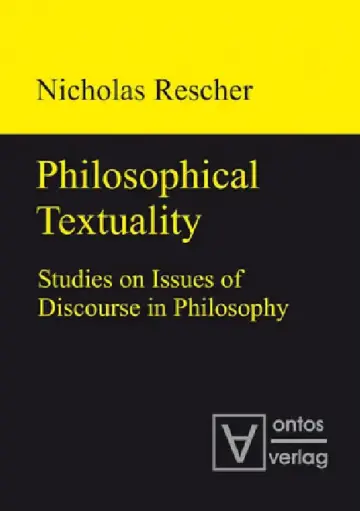 Cover of Philosophical Textuality