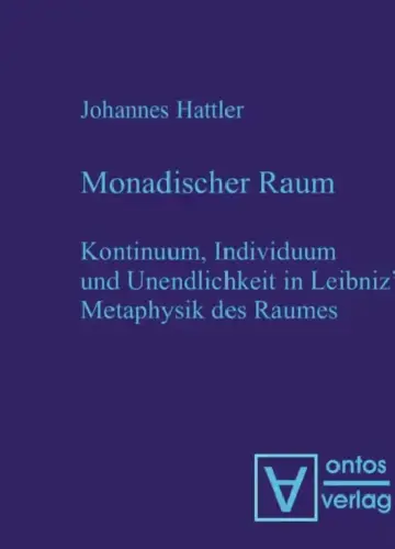 Cover of Monadischer Raum