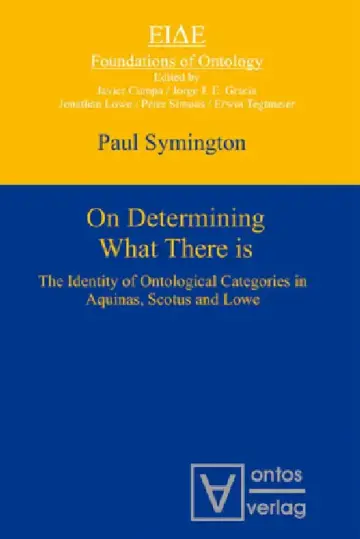 Cover of On Determining What There Is