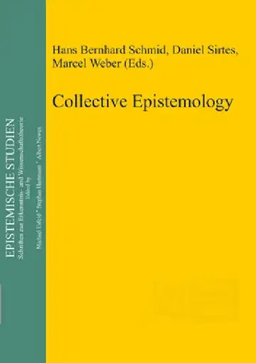 Cover of Collective Epistemology