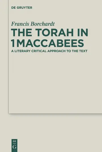 Cover of The Torah in 1Maccabees