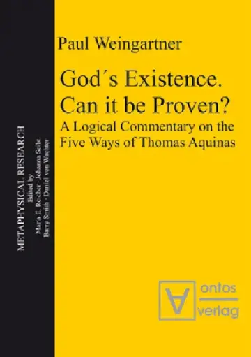 Cover of God´s Existence. Can It Be Proven?