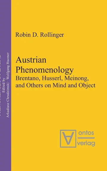 Cover of Austrian Phenomenology
