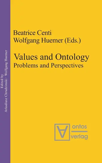 Cover of Values and Ontology