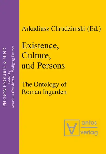 Cover of Existence, Culture, and Persons
