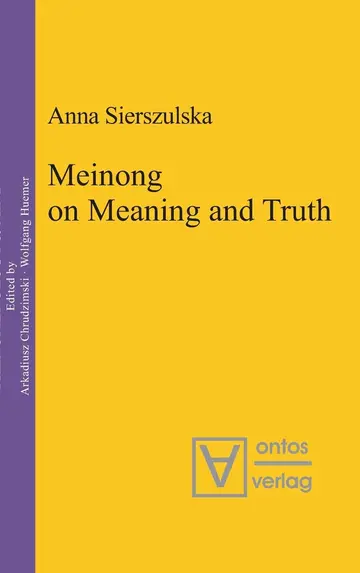 Cover of Meinong on Meaning and Truth