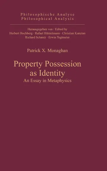 Cover of Property Possession as Identity