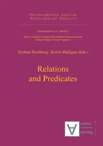 Cover of Relations and Predicates