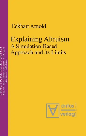 Cover of Explaining Altruism