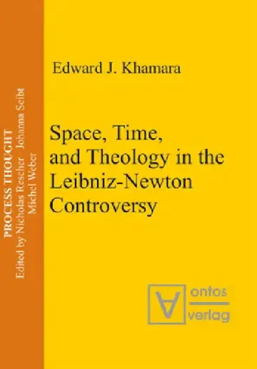 Cover of Space, Time, and Theology in the Leibniz-Newton Controversy