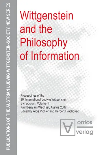 Cover of Wittgenstein and the Philosophy of Information