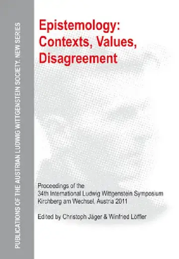 Cover of Epistemology