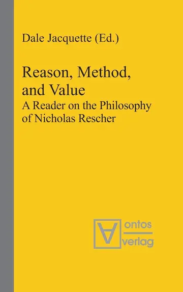 Cover of Reason, Method, and Value