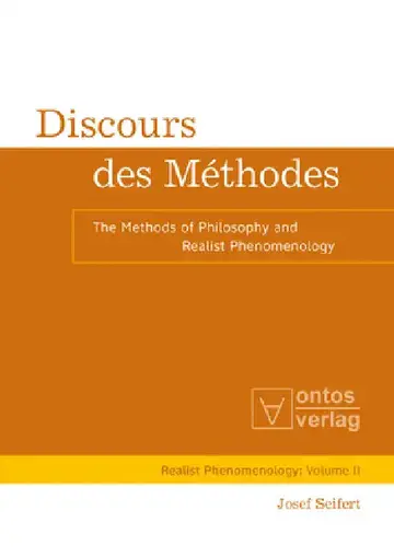 Cover of Discours Des Méthodes