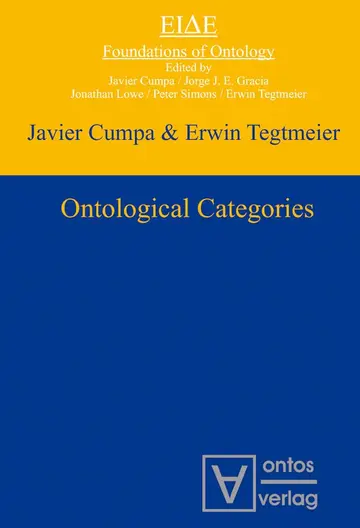 Cover of Ontological Categories
