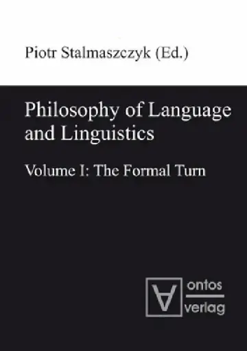 Cover of Philosophy of Language and Linguistics