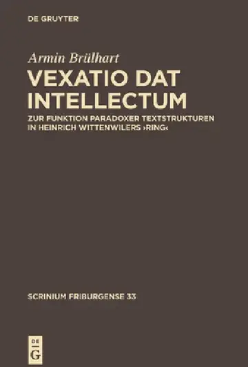 Cover of , Vexatio dat intellectum'