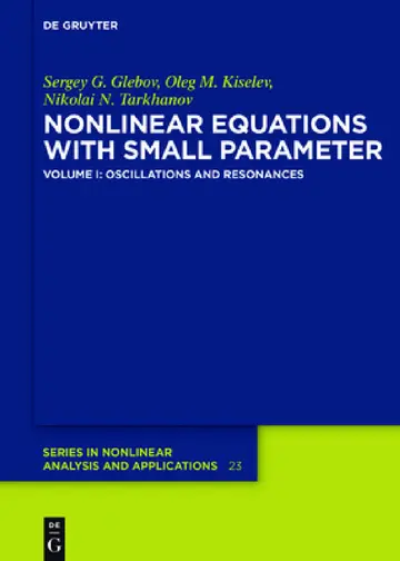 Cover of Oscillations and Resonances