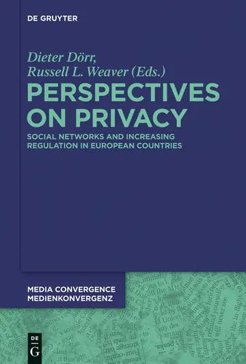 Cover of Perspectives on Privacy