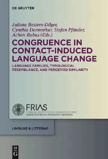 Cover of Congruence in Contact-Induced Language Change