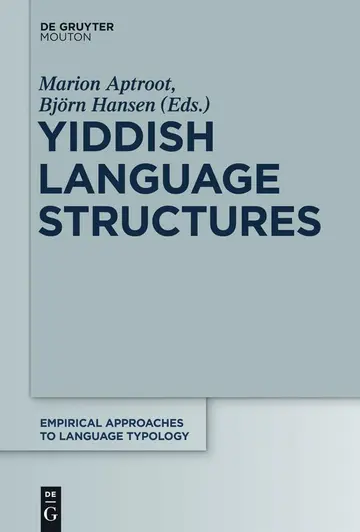 Cover of Yiddish Language Structures