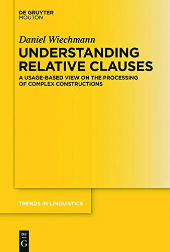 Cover of Understanding Relative Clauses