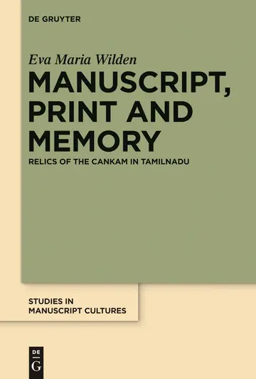 Cover of Manuscript, Print and Memory