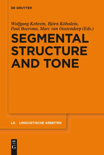 Cover of Segmental Structure and Tone