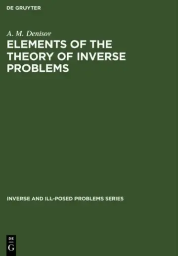 Cover of Elements of the Theory of Inverse Problems