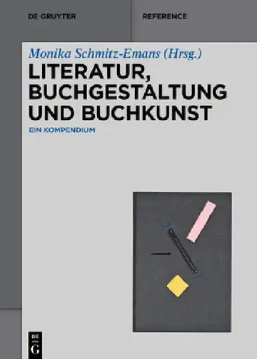 Cover of Literatur, Buchgestaltung Und Buchkunst