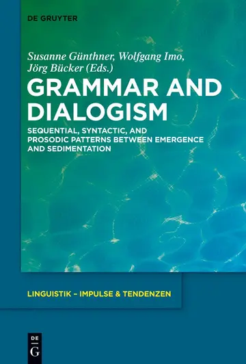 Cover of Grammar and Dialogism