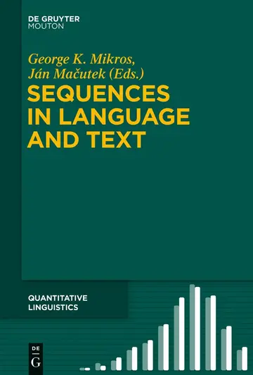 Cover of Sequences in Language and Text