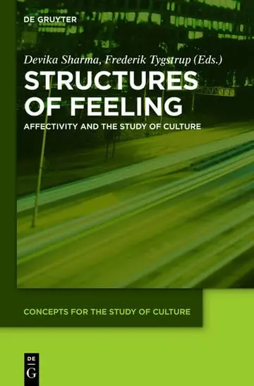 Cover of Structures of Feeling