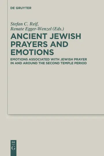 Cover of Ancient Jewish Prayers and Emotions