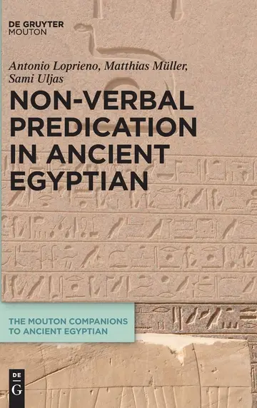 Cover of Non-Verbal Predication in Ancient Egyptian