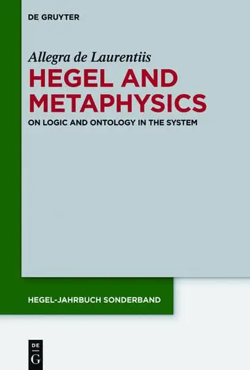 Cover of Hegel and Metaphysics